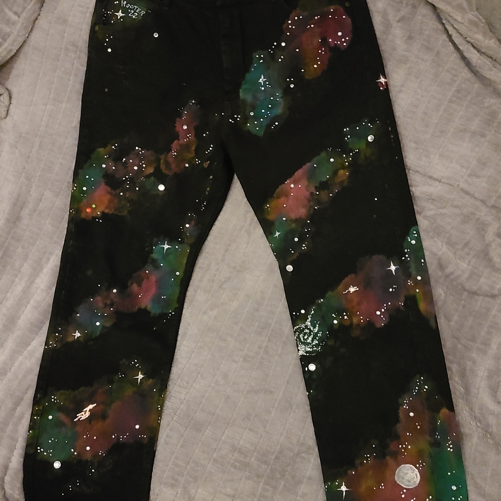 Men's size 38 galaxy denim pants
